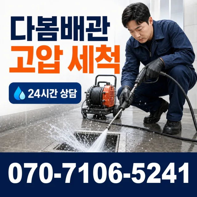 충남 당진시 송악읍 금곡길 하수구뚫기 상담 이미지 4